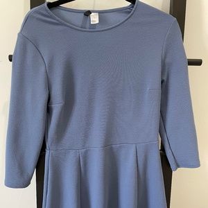 Blue Dress - Knee Length